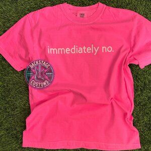 immediately no comfort colors tee